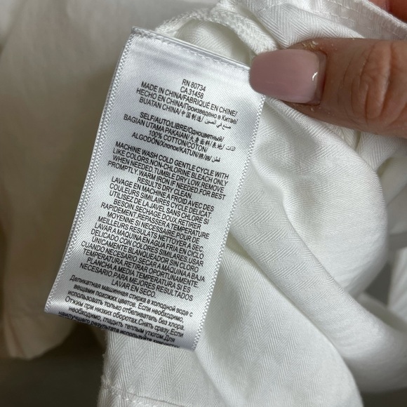 WOMEN’S Dress BCBGMAXAZRIA  White Dress Size Small - Picture 6 of 6